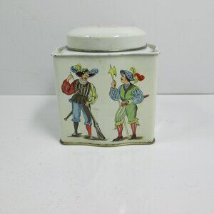 Vintage Rileys Toffee England 16th Century German Landsknecht Soldiers 8 oz Tin